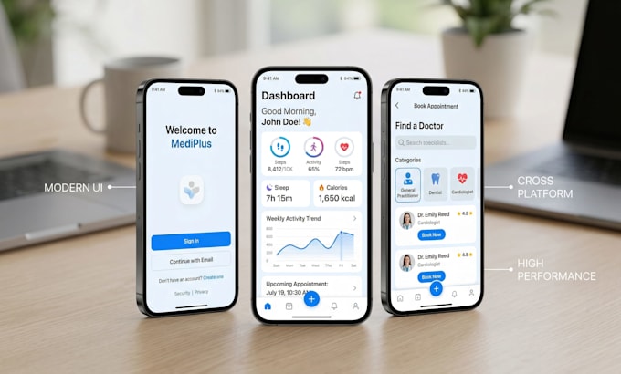build a flutter mobile app with API integration