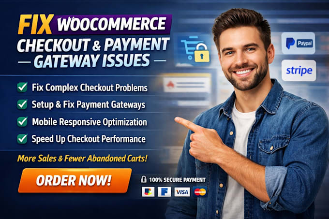 fix woocommerce checkout not working payment gateway optimize secure payment