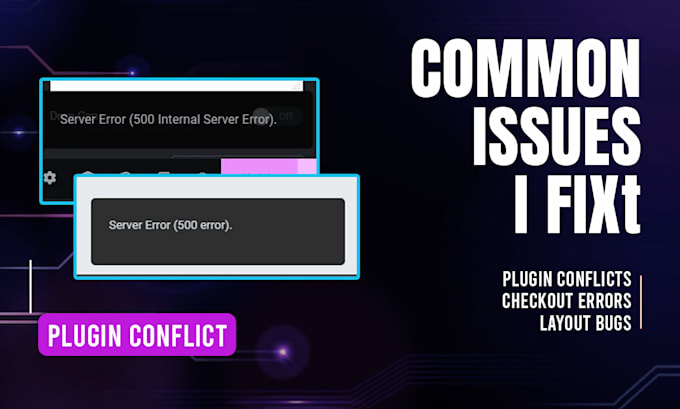 fix wordpress issues, plugin bugs and website errors