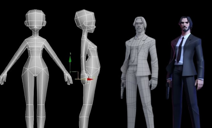 do expert 3d modeling, texturing, and realistic rendering