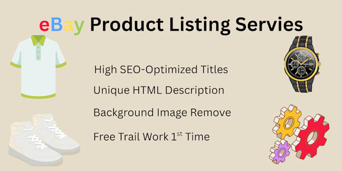 do ebay listing, ebay product listing, ebay SEO, cross listing