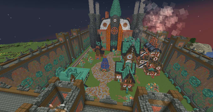 be your professional minecraft builder