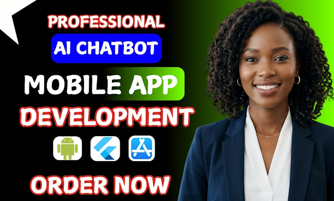 develop a custom ai mobile app using flutter