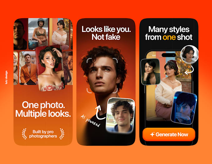 design high converting app store screenshots UI