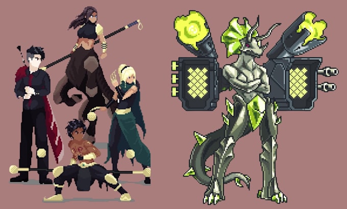 pixel art, animation, character pixel sprite sheet isometric pixel 8bit pixel ui