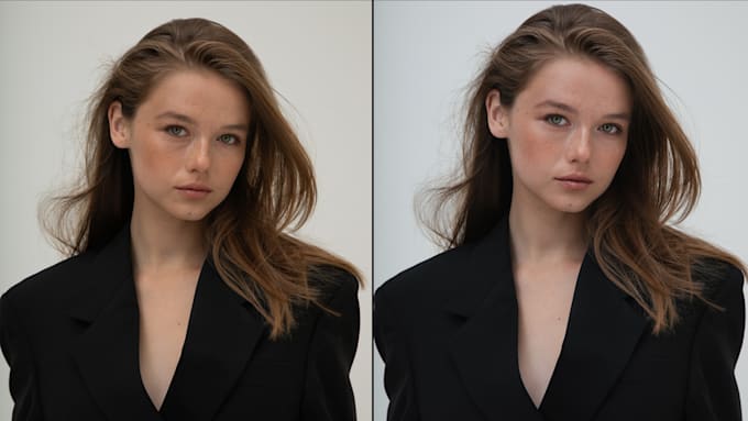 provide high end portrait retouching