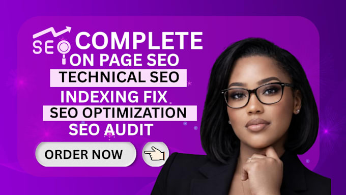 do technical SEO, website audit, gsc setup and indexing fix