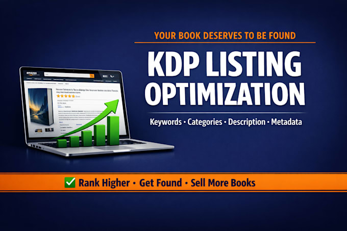 do amazon kdp listing optimization keywords research, category, book description