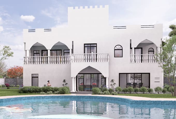 architectural design and 3d visualization