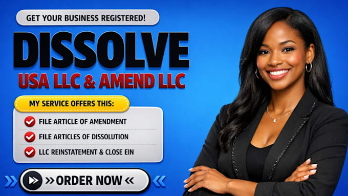 dissolve llc, llc amendment, llc reinstatement, wyoming llc, close ein