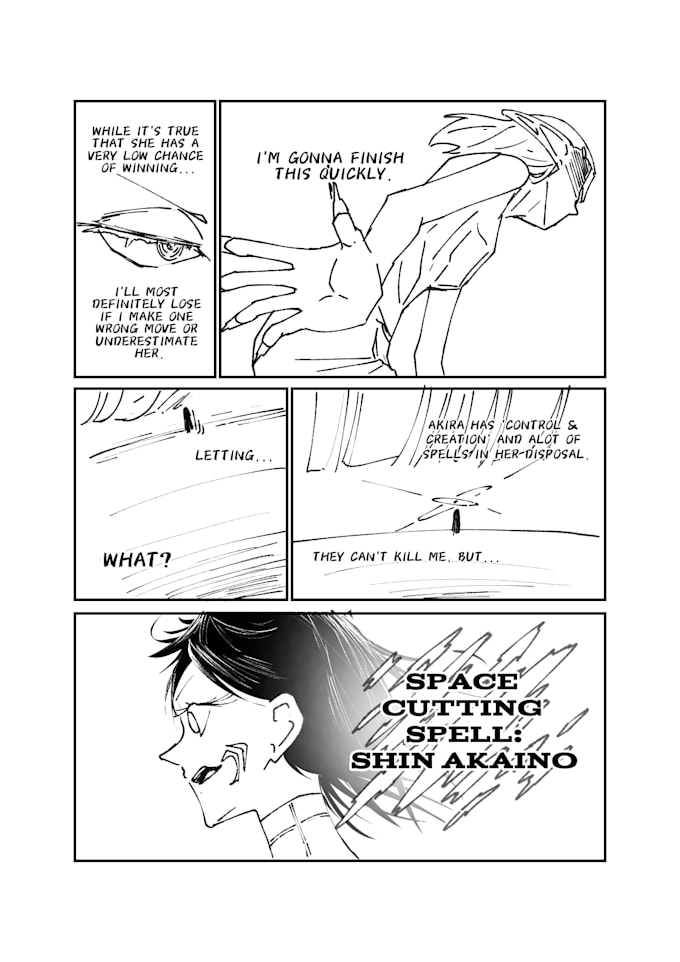 draw manga panels and simple anime styled illustrations