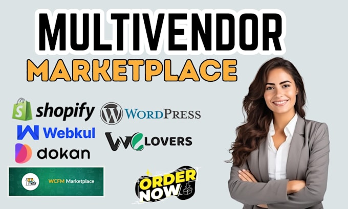 develop wordpress ecommerce marketplace multi vendor woocommerce website dokan
