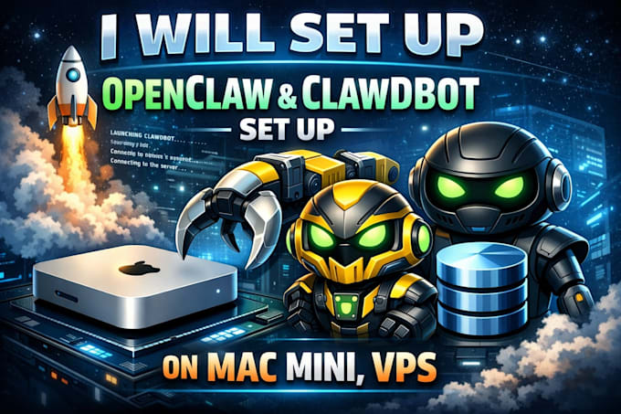 open claw clawdbot system setup and optimization on vps or mac mini