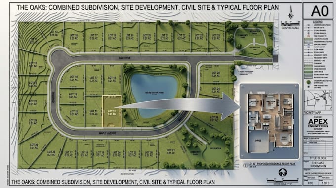 subdivision plan site development plan floor plan civil site plan drainage plan