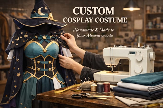 sew custom cosplay costume