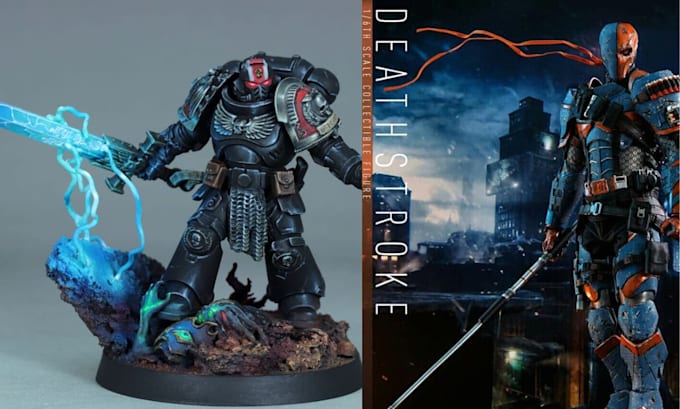 3d print and paint action miniature printing tabletop custom 3d printed figures