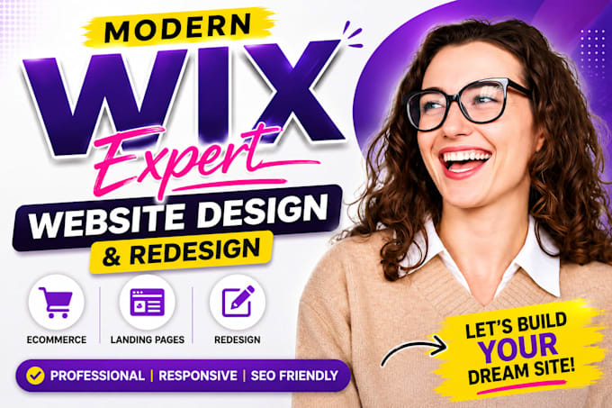 build wix website design, modern wix redesign, wix development, wix velo studio