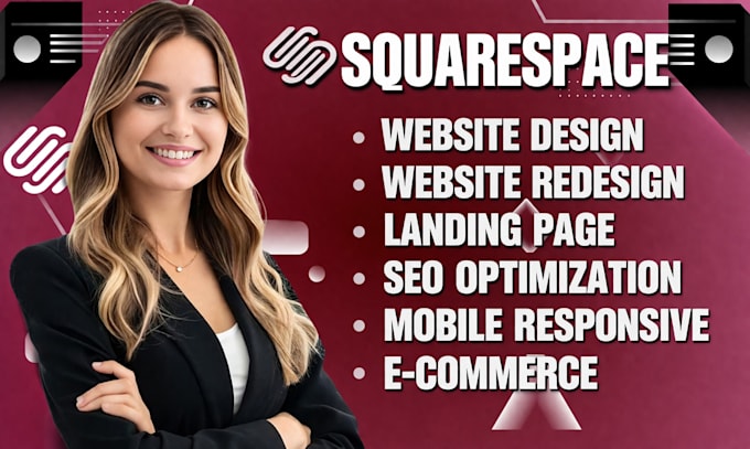 squarespace website design squarespace website redesign squarespace landing page