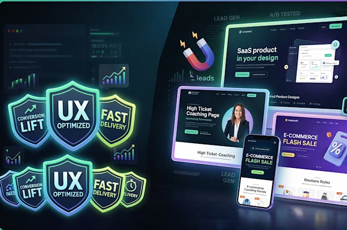 create custom responsive websites to impress and engage the visitors