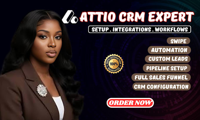 set up, automate attio CRM sequence workflow automation, project management