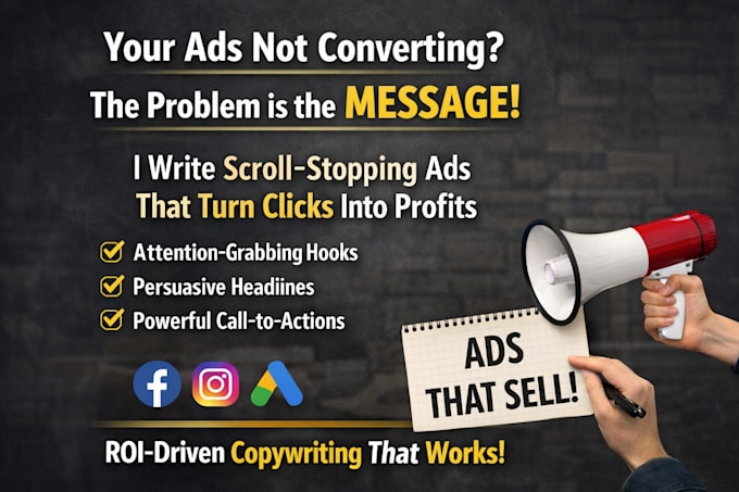 write ad for social media