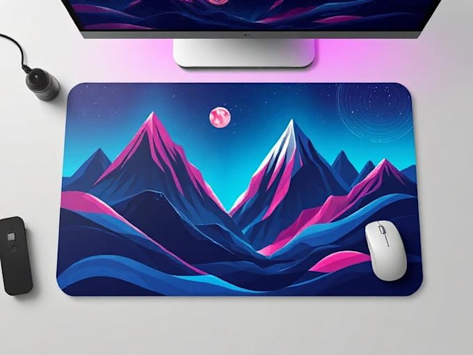 create designs for laptop sleeves, and mouse pads