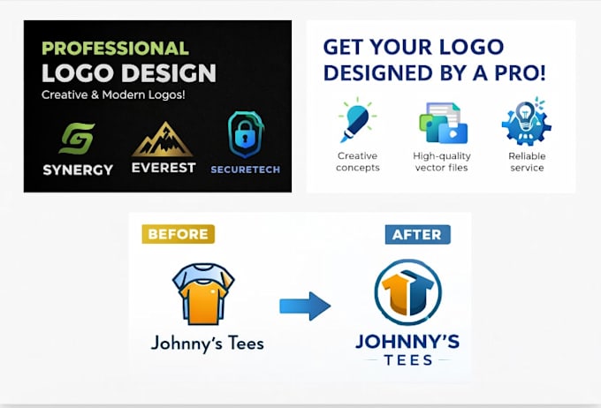créer un logo professionnel et moderne