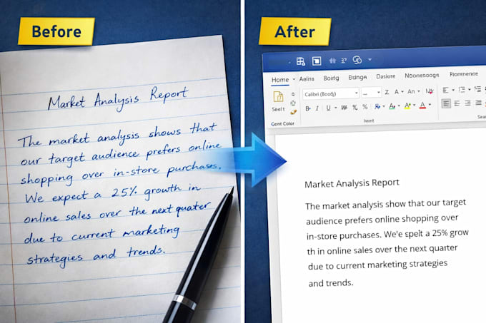 provide expert manual typing and professional document formatting services