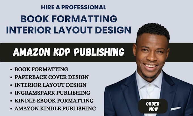 do interior book layout formatting children book  paperback kids cover design