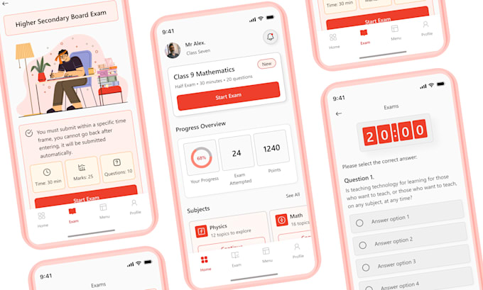 design modern mobile app with figma