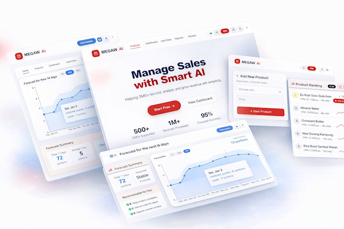 develop a full stack ai website and custom software