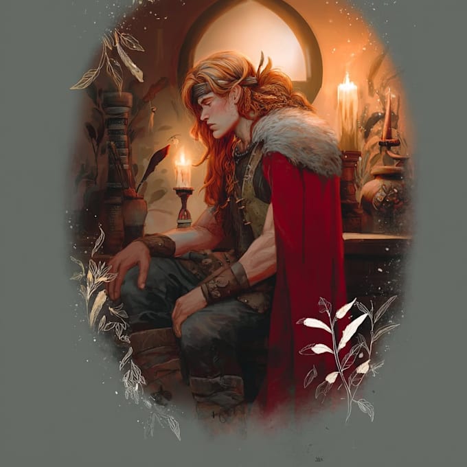 create a fantasy illustration