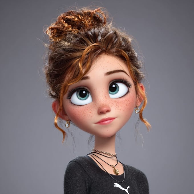 draw a cute mascot cartoon character