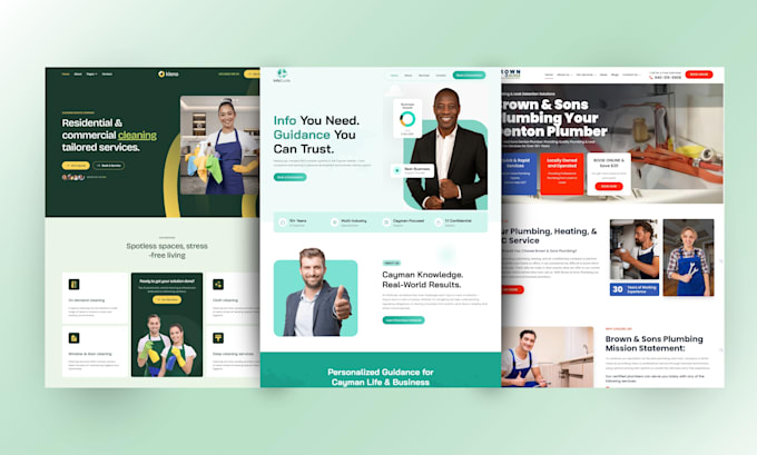 do wordpress website development, design or redesign wordpres business website