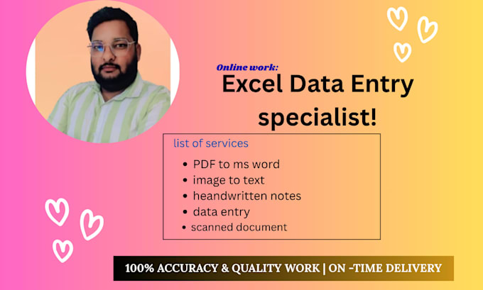 do data entry fast and accurate