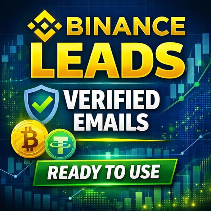 generate high quality binance leads with verified email contacts