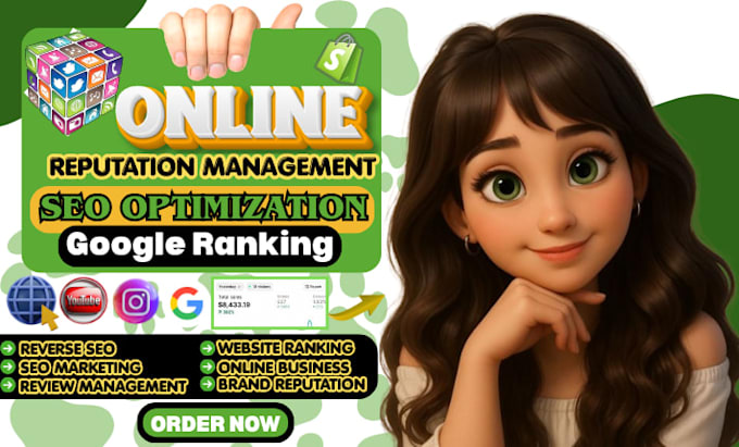 do effective online reputation management, SEO, ORM and remove negative links