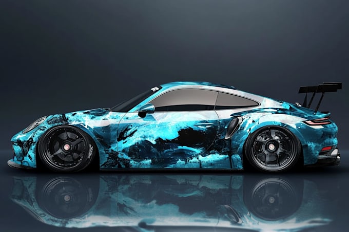 car wrap, truck wrap, van wrap design