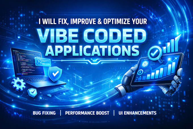fix, improve and optimize any vibe coded or ai generated applications