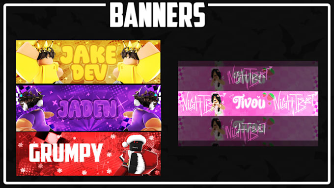 make you a roblox profile picture and banner