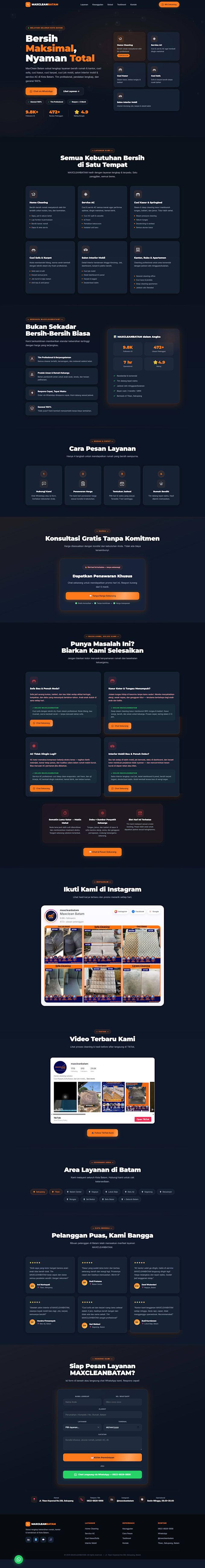 create a business landing page
