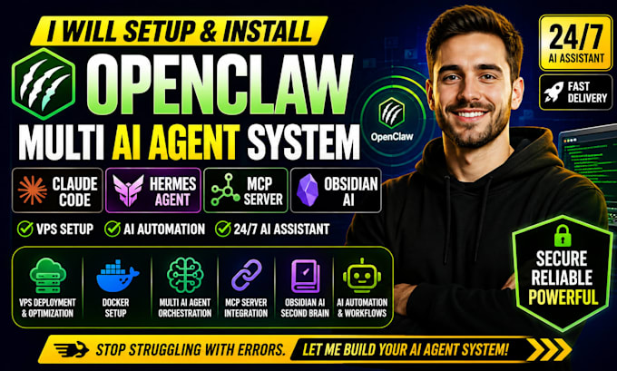 setup fix openclaw jarvis ai assistant dashboard hermes multi ai agent obsidian