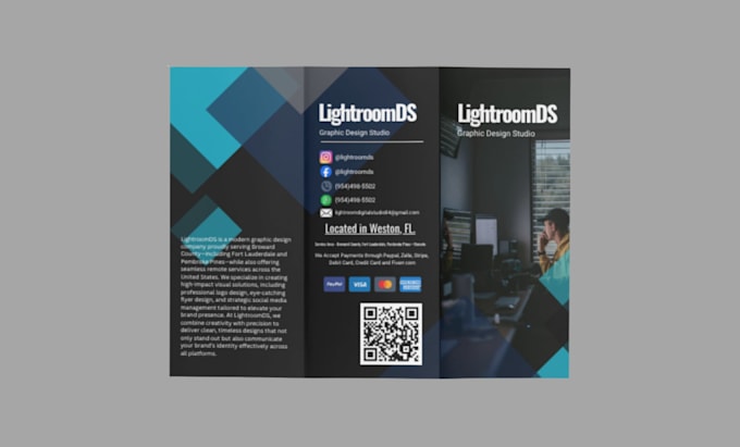 create a brochure for your company