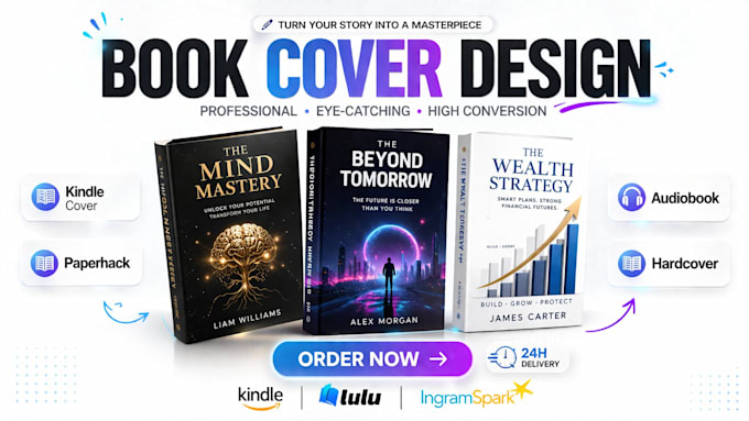 design book cover, fantasy book design, amazon kdp book cover, children book