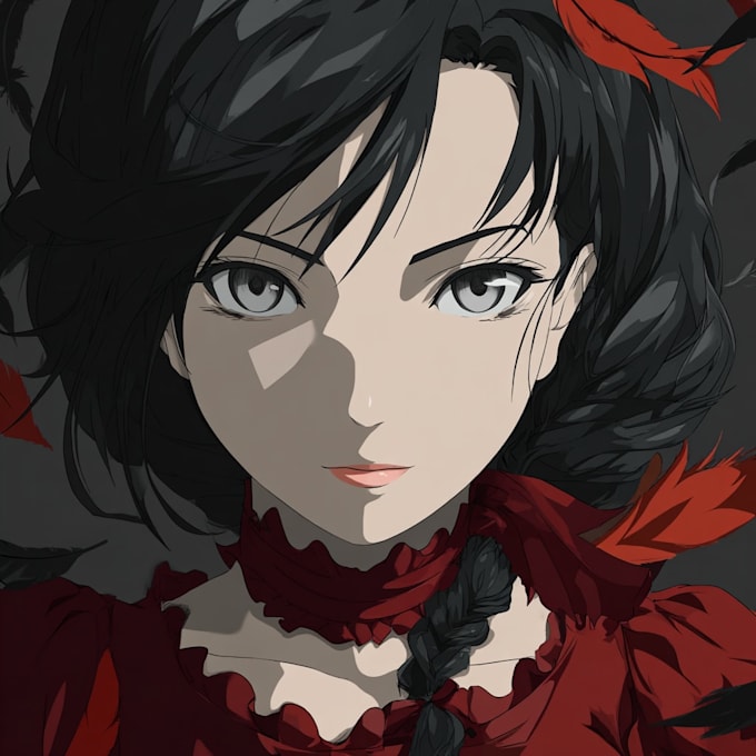drawing anime artwork illustration with high quality