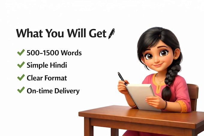write simple hindi stories
