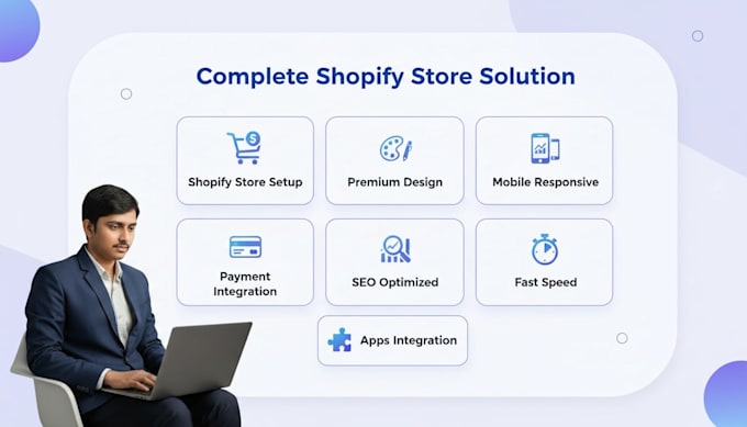 build a shopify ecommerce website with custom features vat