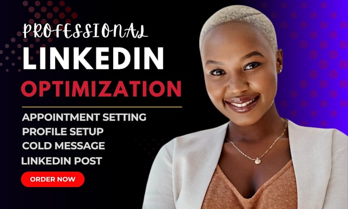 Optimize create linkedin profile, group set appointment do b2b lead ...