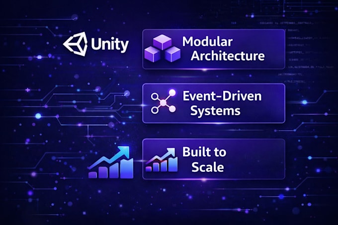 build clean and scalable unity systems