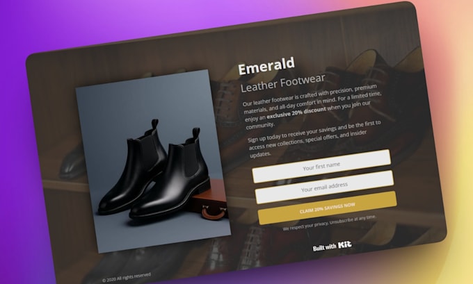 setup convertkit newsletter design kit email sequence kit landing page expert